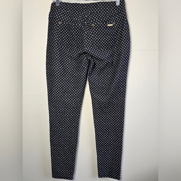 Women's Michael Kors Black & White Jegging, Size Medium - Picture 2 of 6